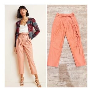 Blank NYC for Anthropology Coral Ankle Paperbag Pants NWT